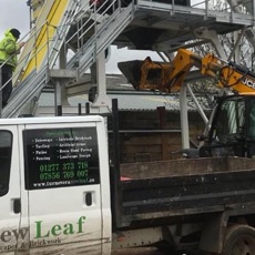 New Leaf Picking up some Ready Mix Concrete