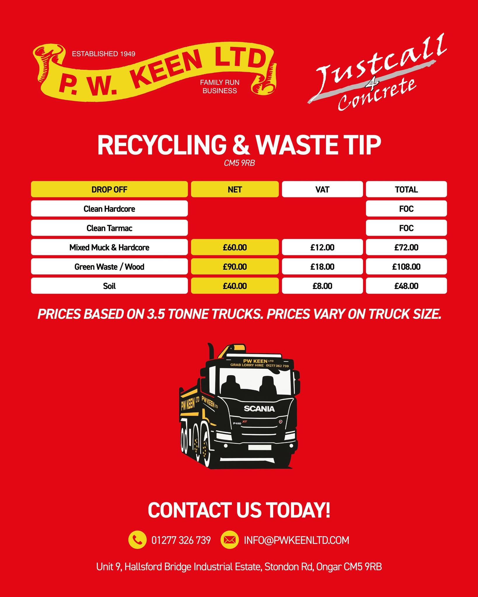 Commercial Waste disposal